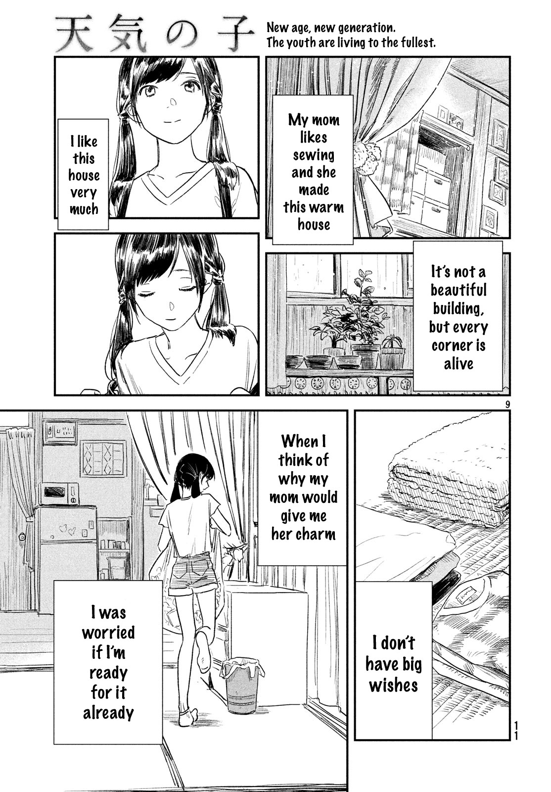 Weathering with You Chapter 5 page 9 - Chapter 5: To my mother