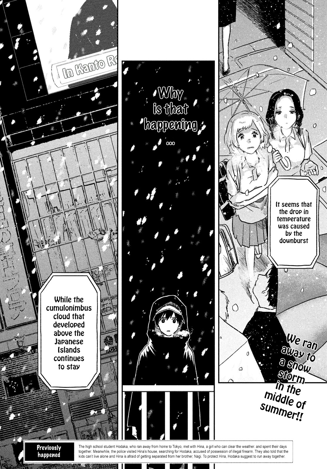 Weathering with You Chapter 7 page 2 - Chapter 7: Snow