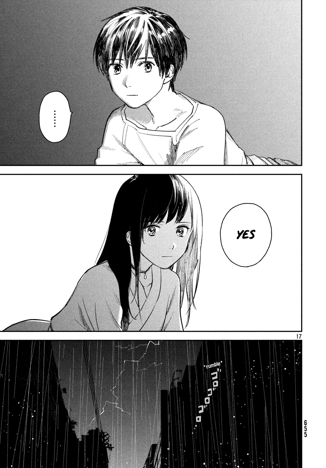 Weathering with You Chapter 8 page 17 - Chapter 8: The last night