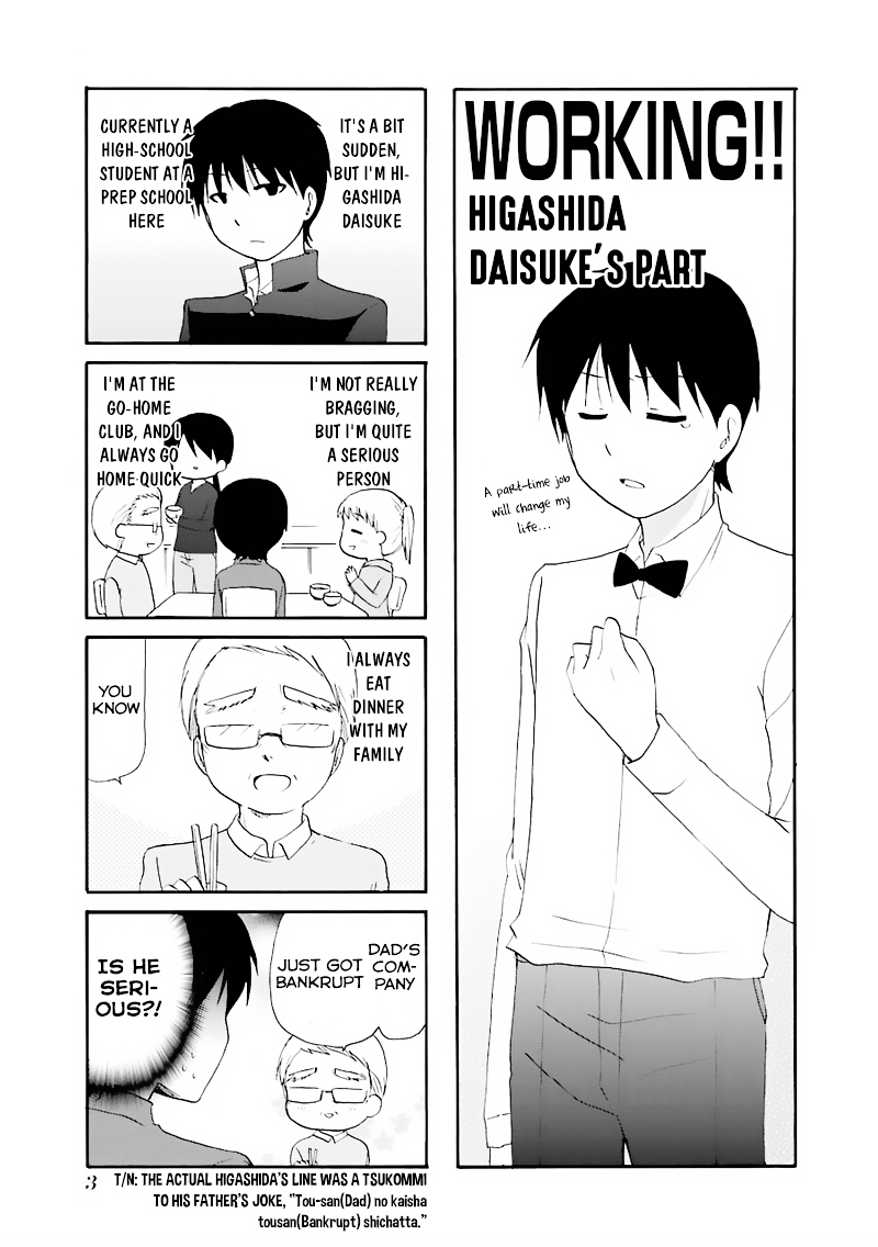 Web-ban Working!! Chapter 0.1 page 2 - Chapter 0.1 : Higashida Daisuke's Part