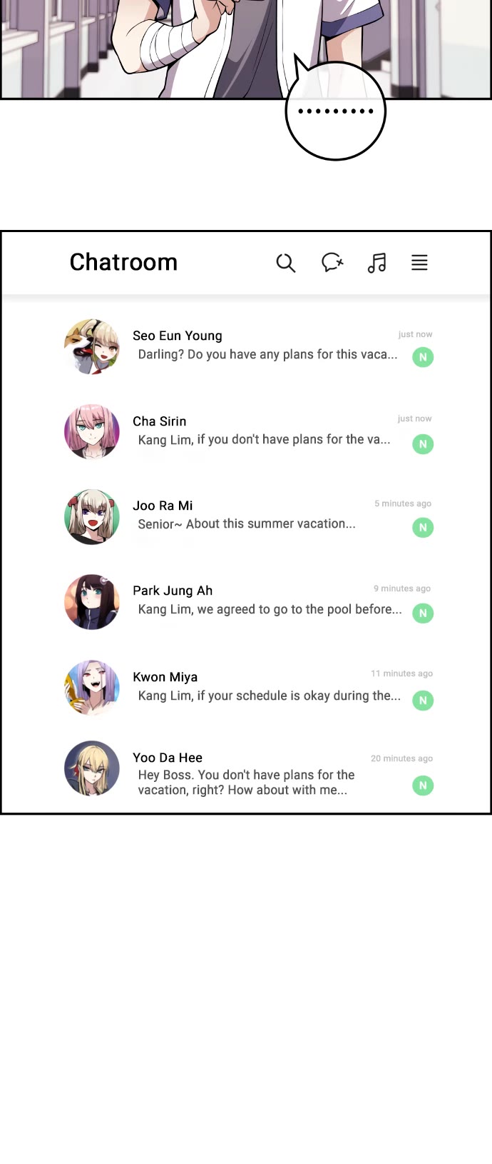 Webtoon Character Na Kang Lim Chapter 101 page 23 - Chapter 101: Merely Envious