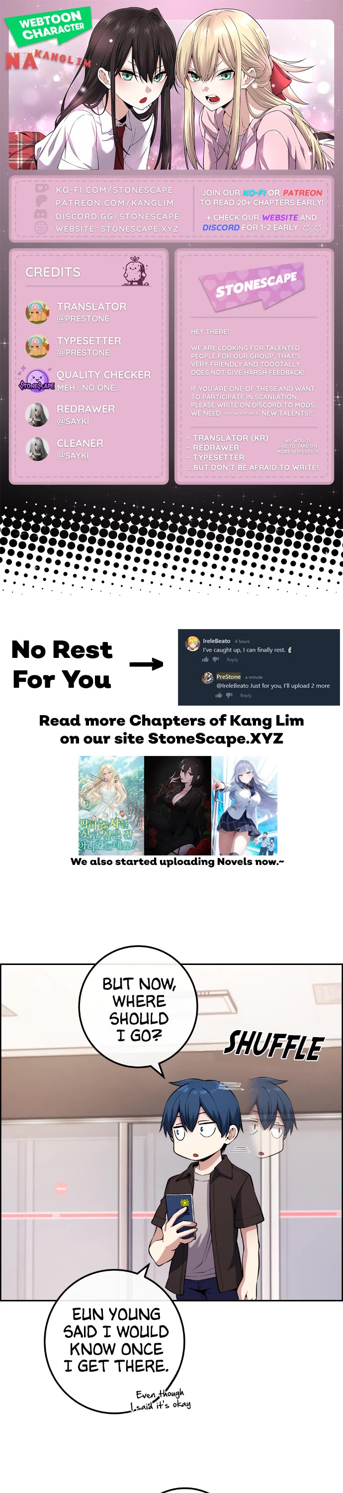 Webtoon Character Na Kang Lim Chapter 122 page 1 - Chapter 122: Seeking the Reward