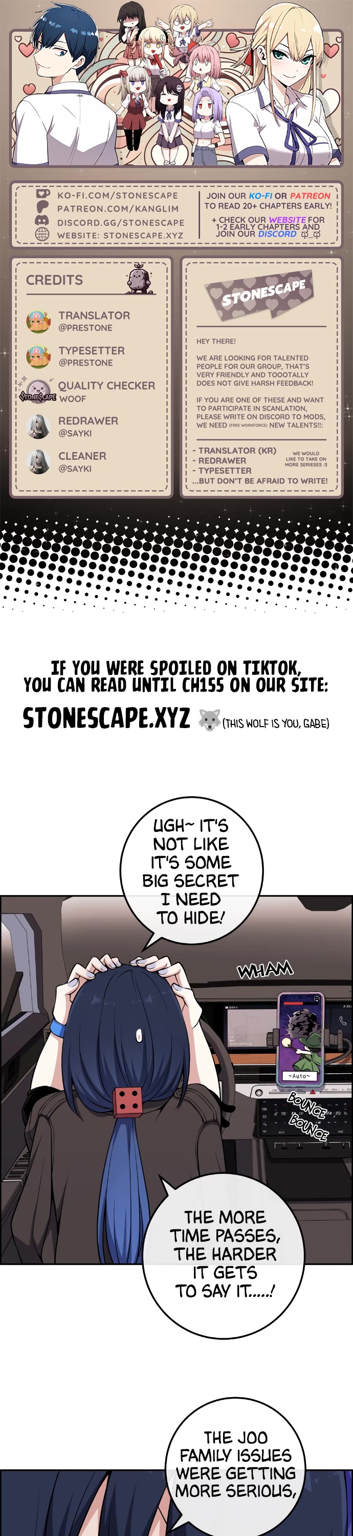 Webtoon Character Na Kang Lim Chapter 132 page 1 - Chapter 132: Secretly Covering!