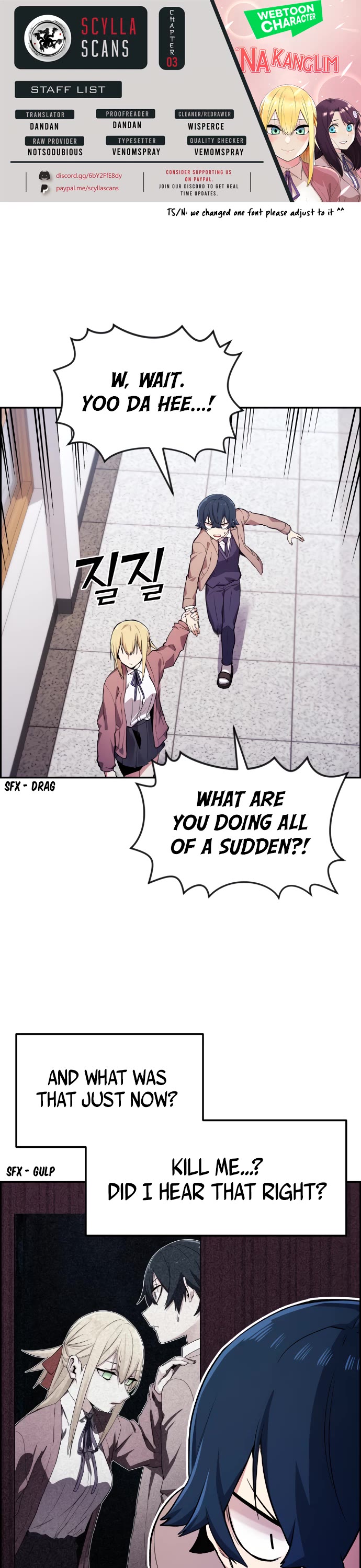Webtoon Character Na Kang Lim Chapter 3 page 1 - Chapter 3