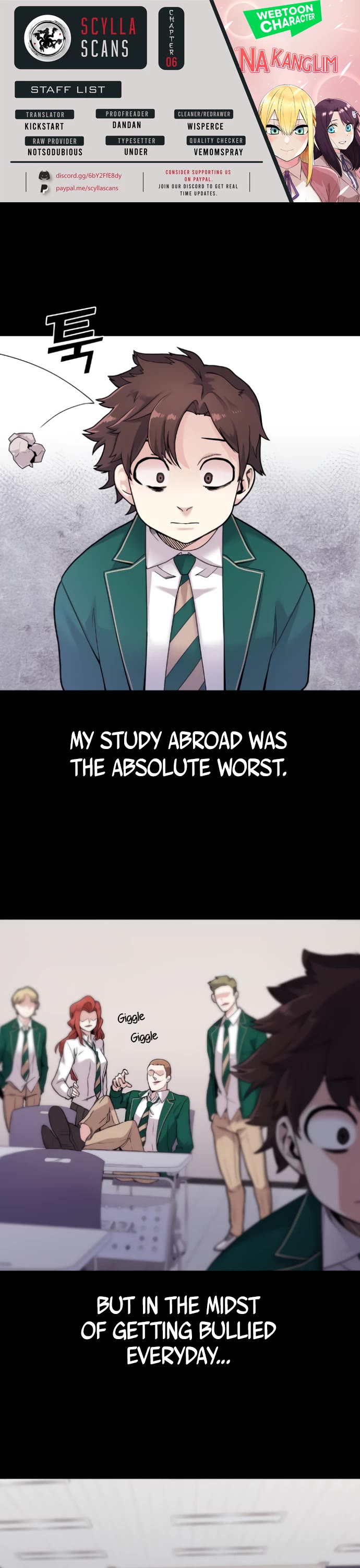 Webtoon Character Na Kang Lim Chapter 6 page 1 - Chapter 6