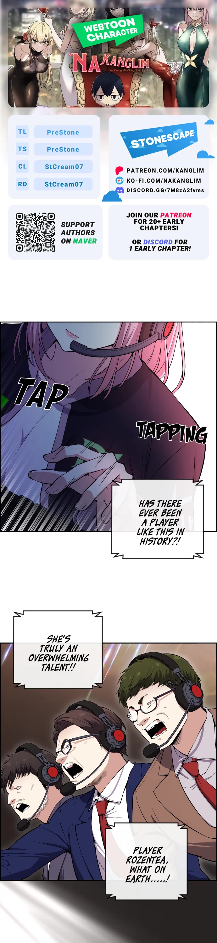 Webtoon Character Na Kang Lim Chapter 87 page 1 - Chapter 87: Clumsy