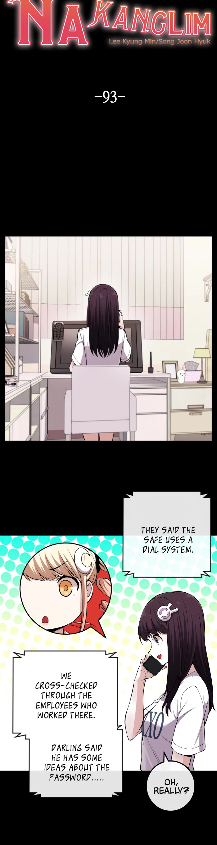Webtoon Character Na Kang Lim Chapter 93 page 7 - Chapter 93: Imagination through Comics
