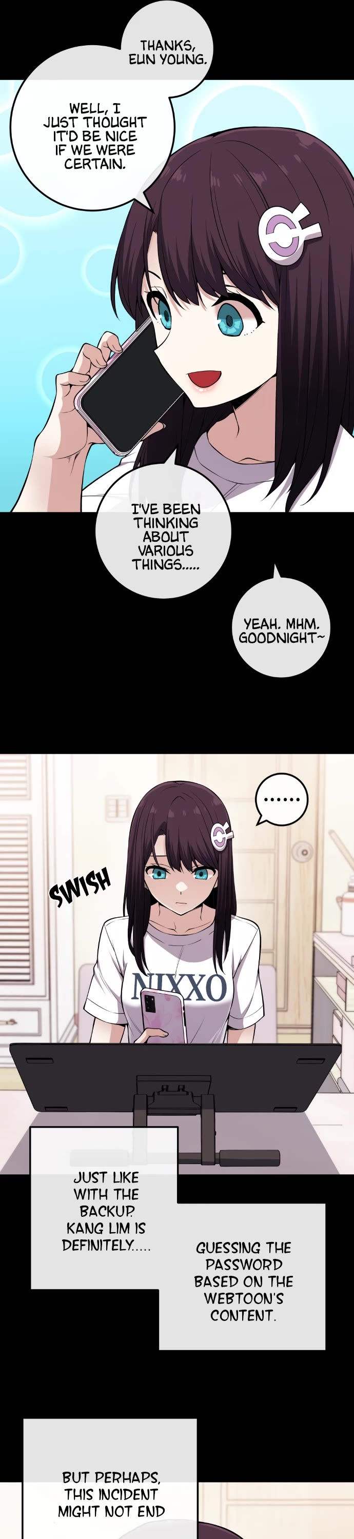 Webtoon Character Na Kang Lim Chapter 93 page 8 - Chapter 93: Imagination through Comics