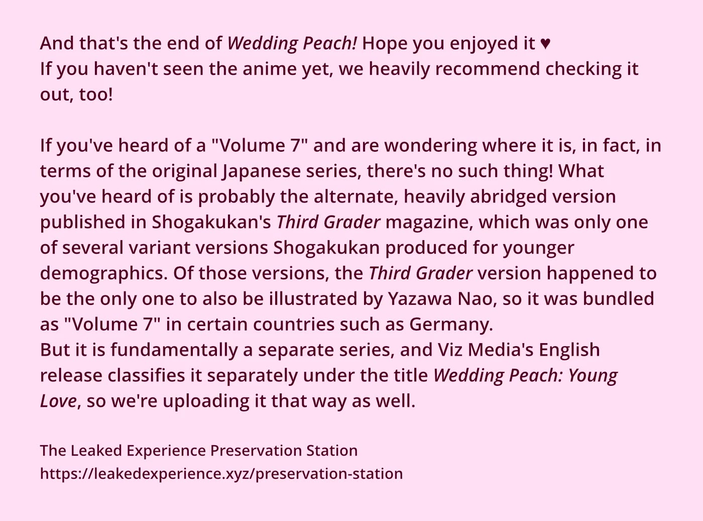 Wedding Peach Chapter 26.6 page 48 - Chapter 26.6: Special Bonus Story