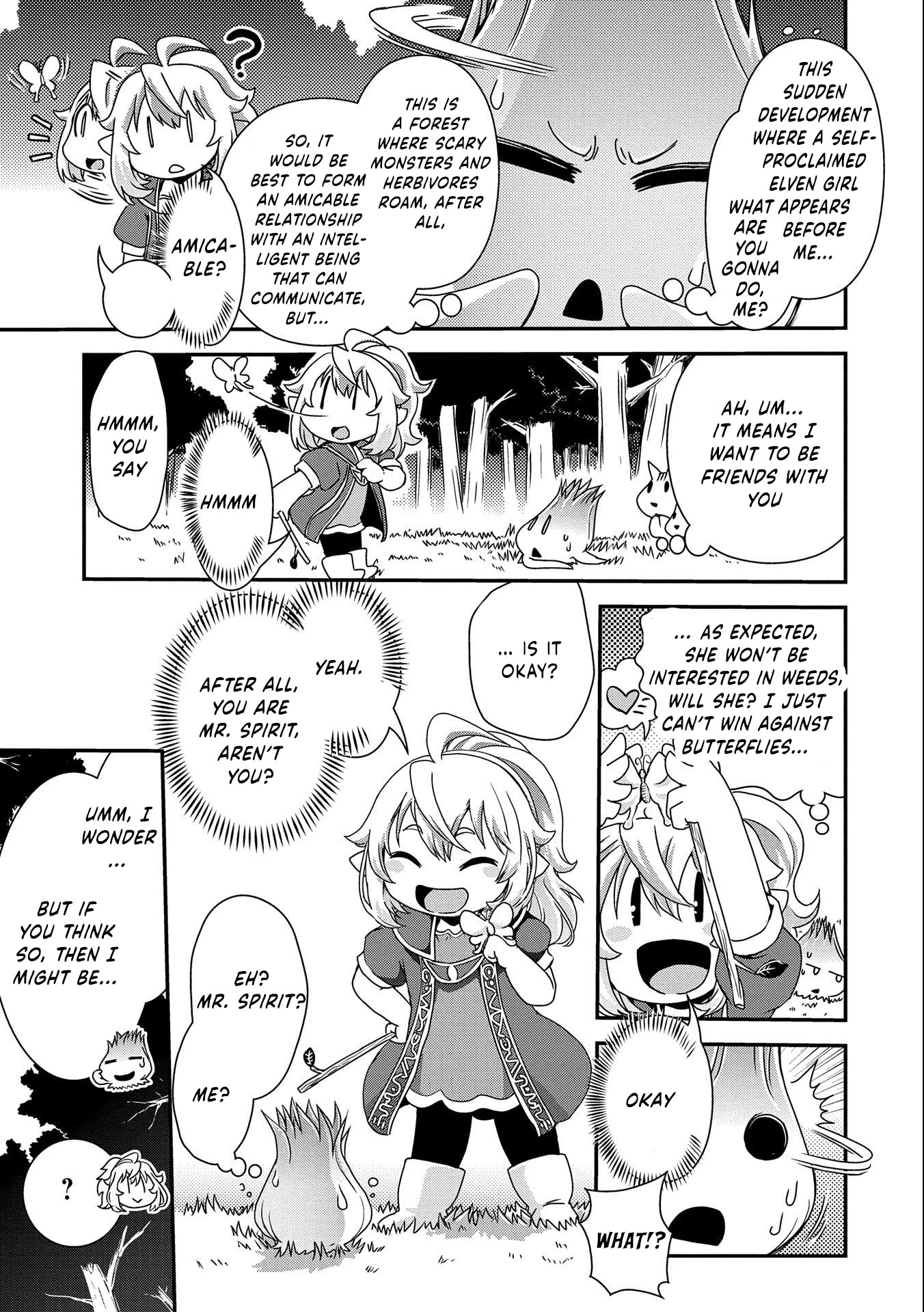 Weed Reincarnation ~ Carefully Raised in the Elf Village ~ Chapter 1 page 19 - Chapter 1