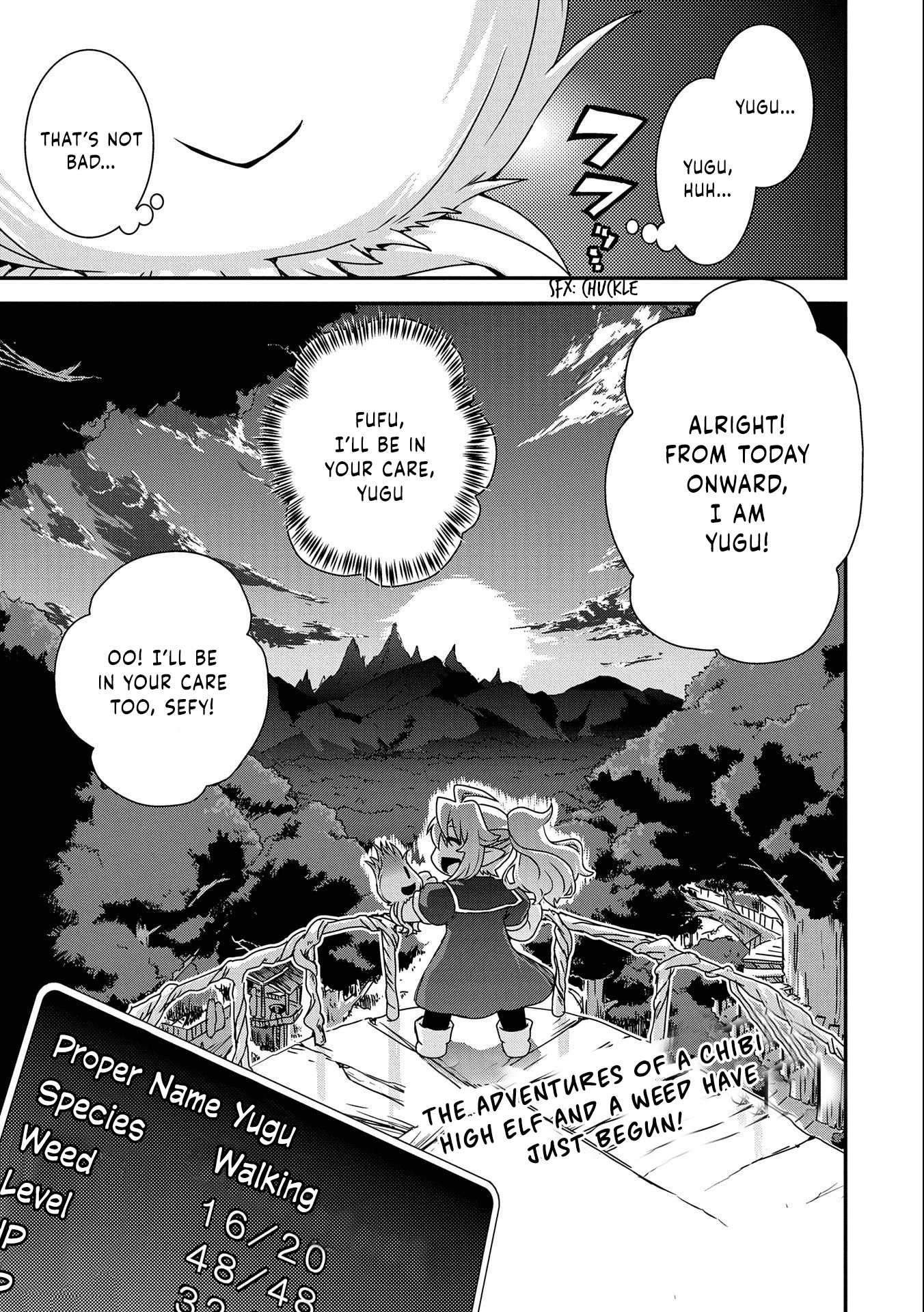 Weed Reincarnation ~ Carefully Raised in the Elf Village ~ Chapter 1 page 33 - Chapter 1