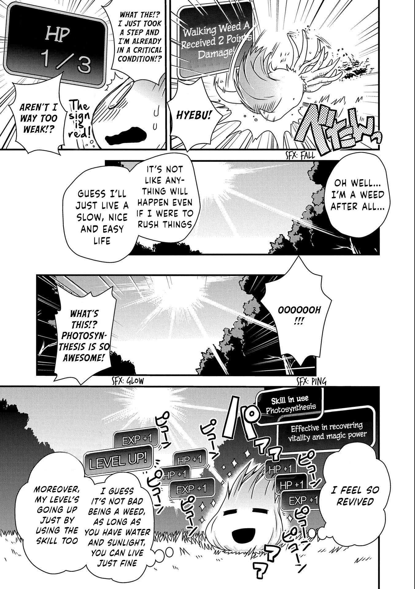 Weed Reincarnation ~ Carefully Raised in the Elf Village ~ Chapter 1 page 9 - Chapter 1
