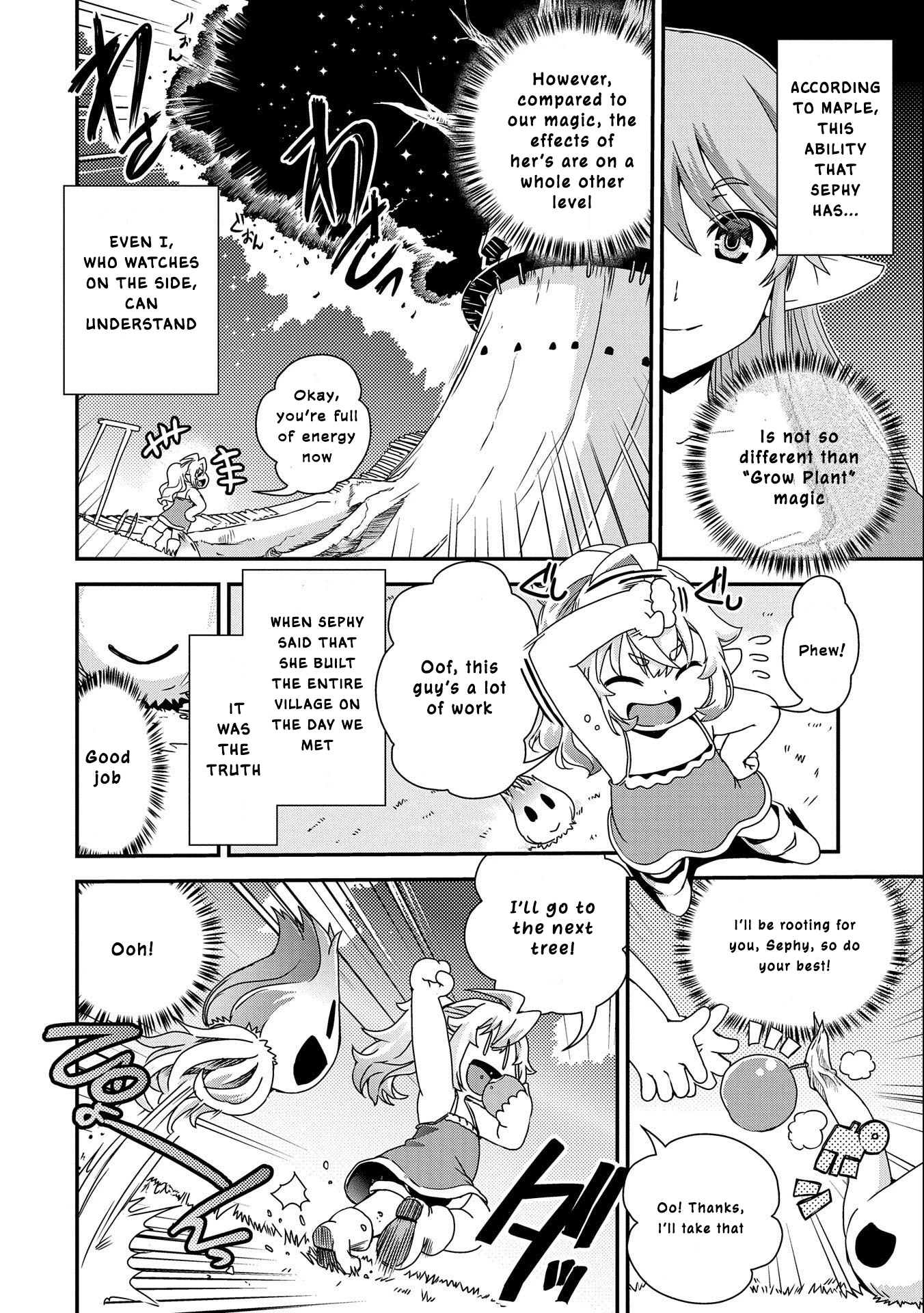Weed Reincarnation ~ Carefully Raised in the Elf Village ~ Chapter 2 page 11 - Chapter 2: The High Elves’ Forest