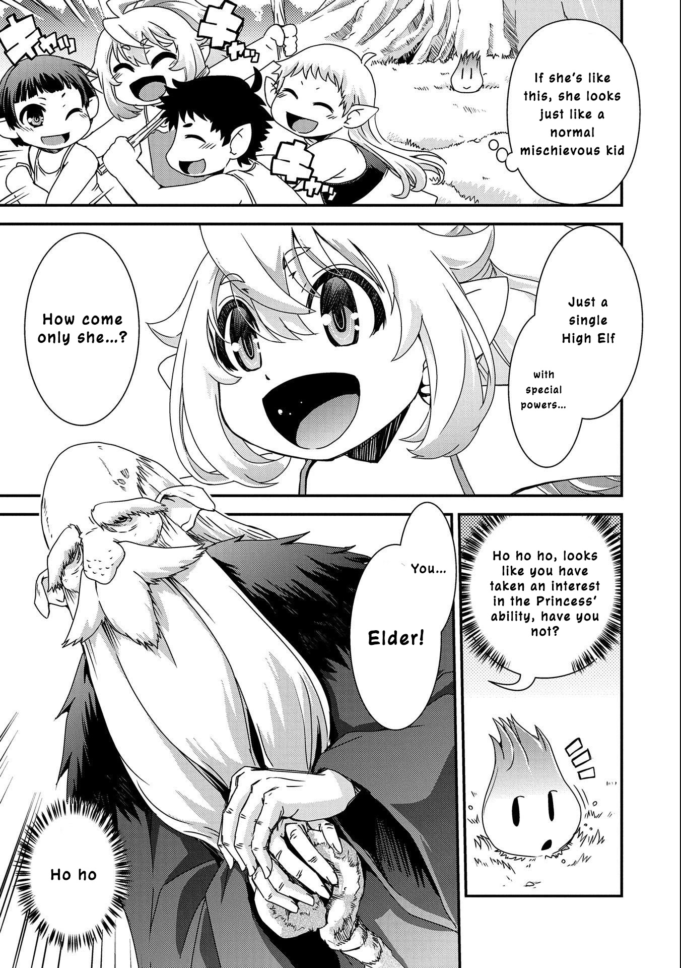 Weed Reincarnation ~ Carefully Raised in the Elf Village ~ Chapter 2 page 14 - Chapter 2: The High Elves’ Forest