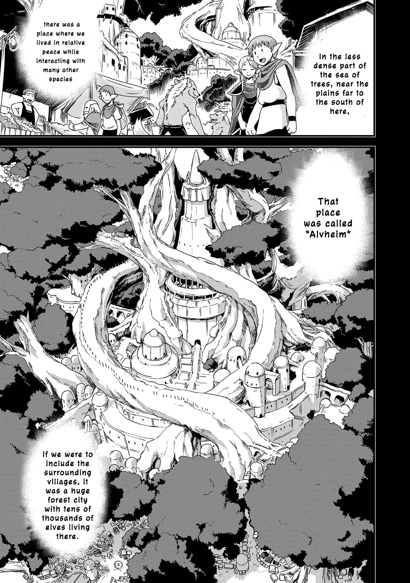 Weed Reincarnation ~ Carefully Raised in the Elf Village ~ Chapter 2 page 16 - Chapter 2: The High Elves’ Forest