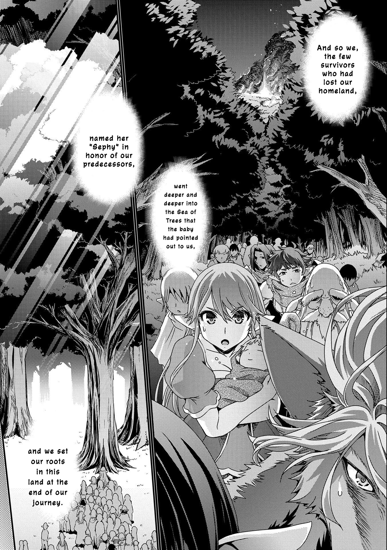 Weed Reincarnation ~ Carefully Raised in the Elf Village ~ Chapter 2 page 29 - Chapter 2: The High Elves’ Forest