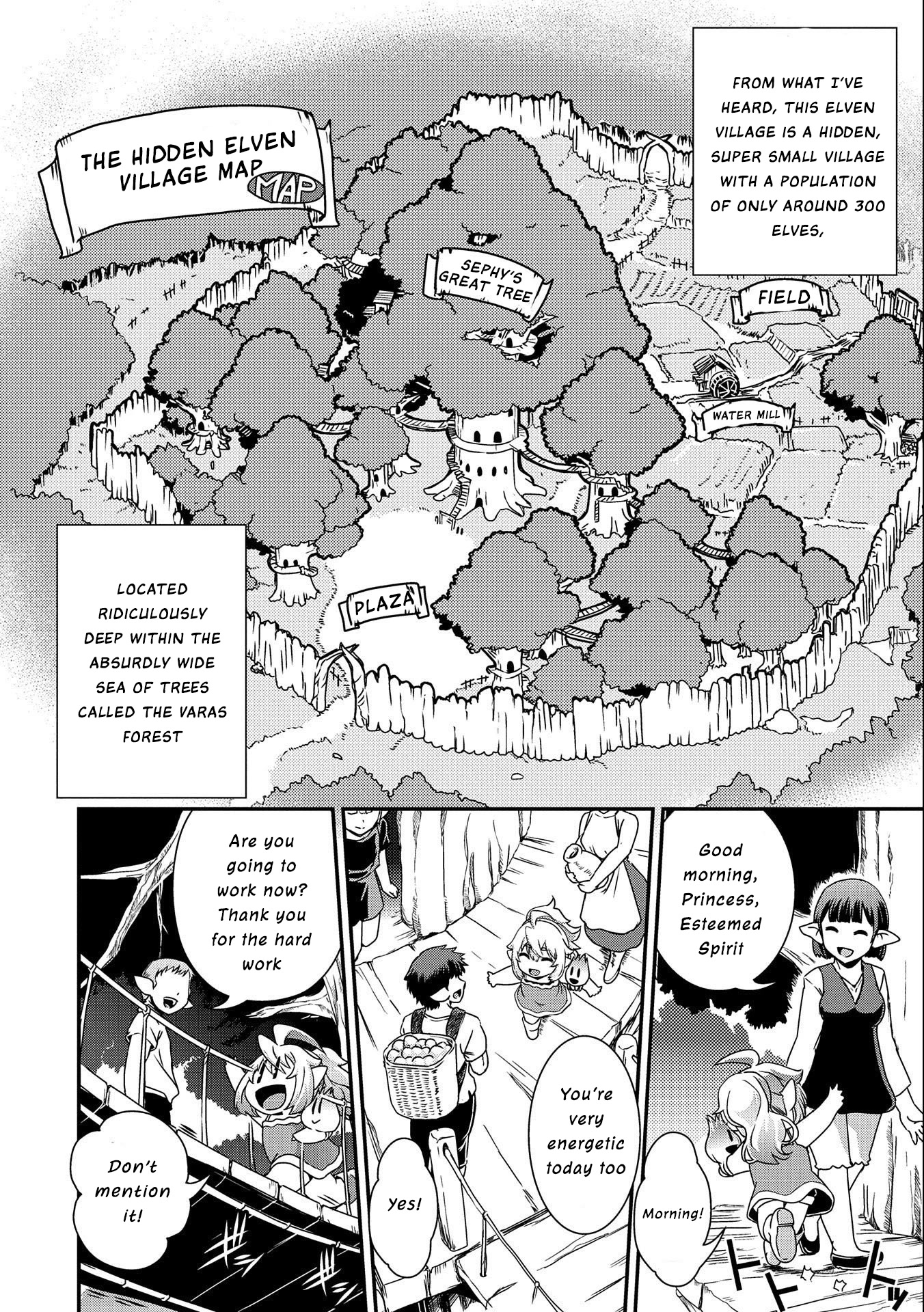 Weed Reincarnation ~ Carefully Raised in the Elf Village ~ Chapter 2 page 7 - Chapter 2: The High Elves’ Forest