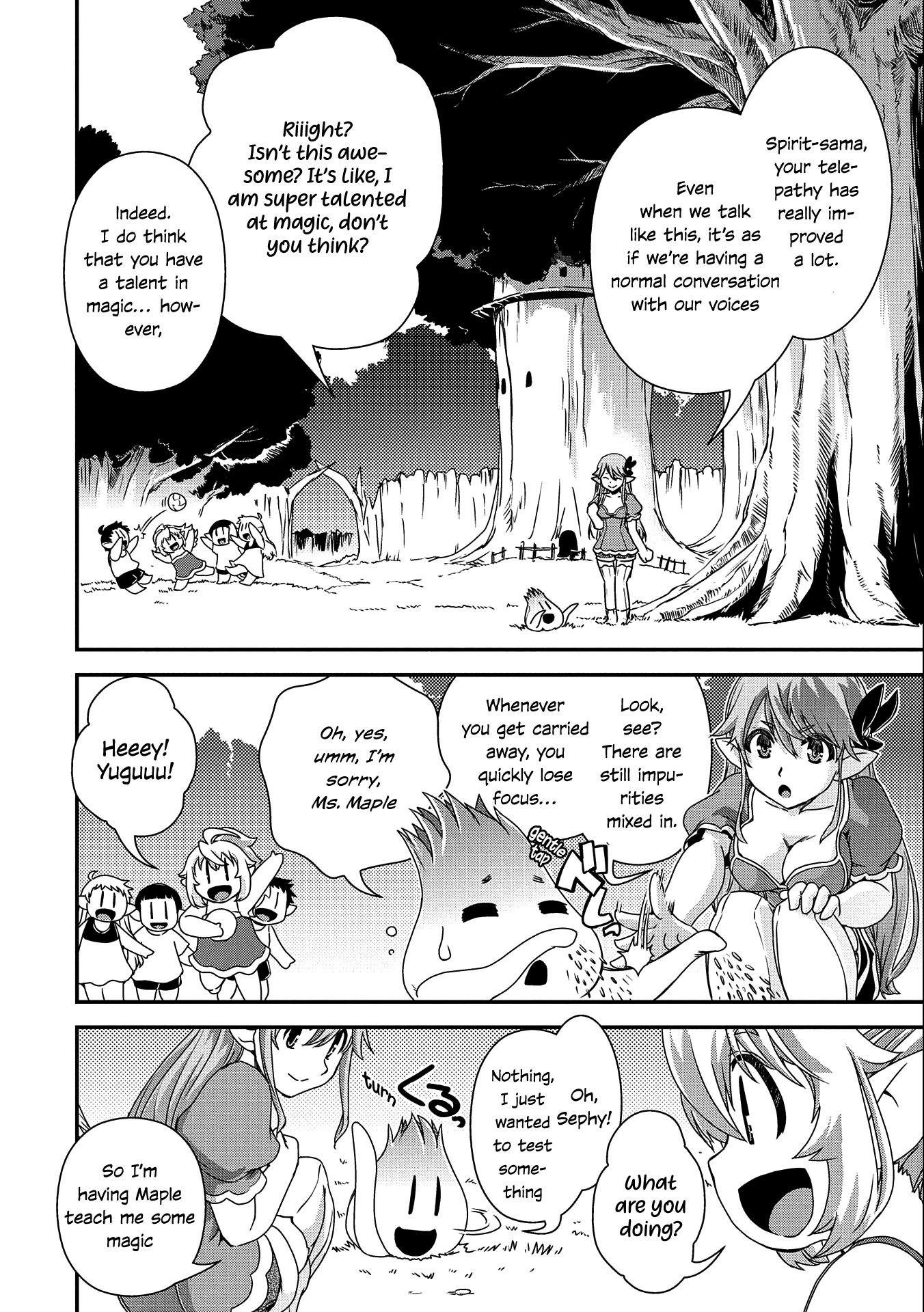 Weed Reincarnation ~ Carefully Raised in the Elf Village ~ Chapter 3 page 5 - Chapter 3