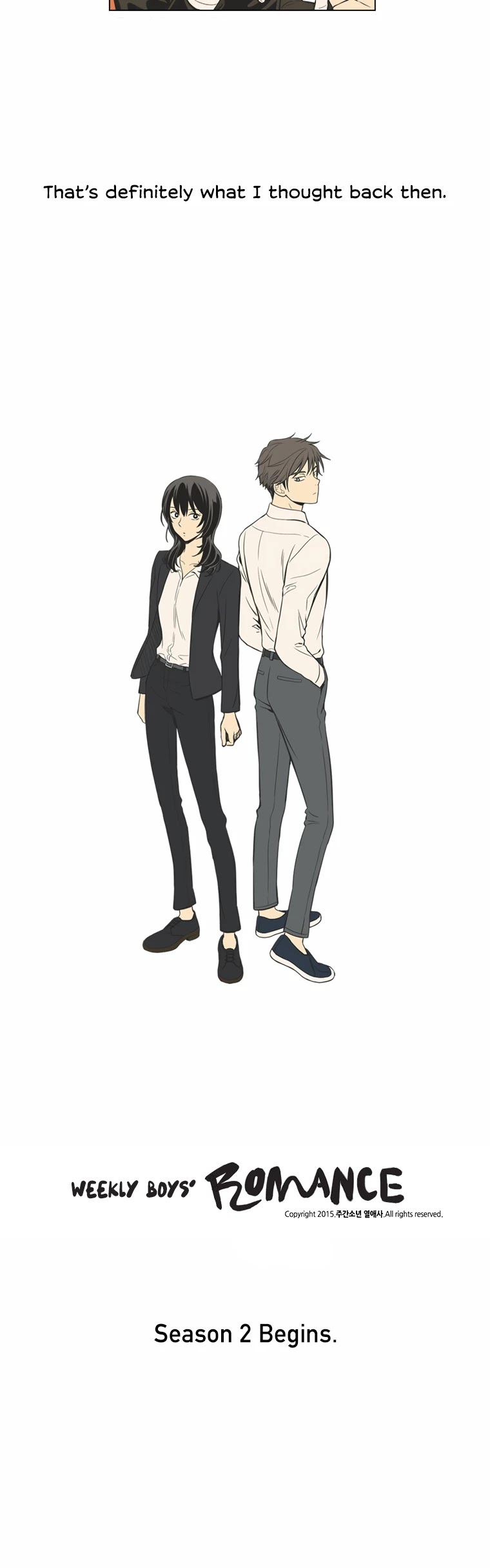 Weekly Boys' Dating Agency Chapter 24.2 page 3 - Chapter 24.2: Season 2 Prologue