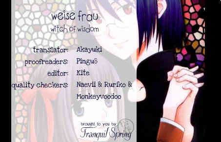 Weise Frau Chapter 2 page 1 - Chapter 2