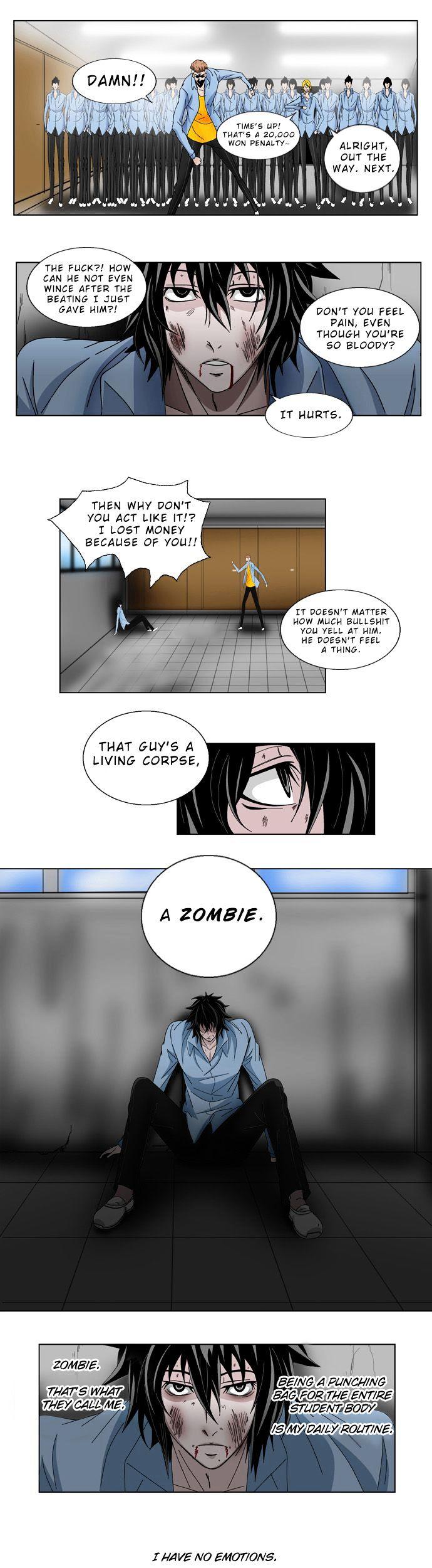 Weiss Chapter 1 page 4 - Chapter 1 : Zombie