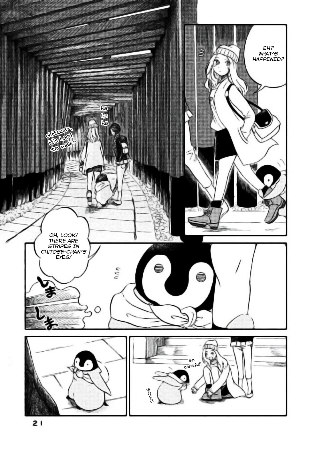 Welcome, Chitose-chan Chapter 3 page 3 - Chapter 3: Chitose-chan and Fushimi Inari-taisha