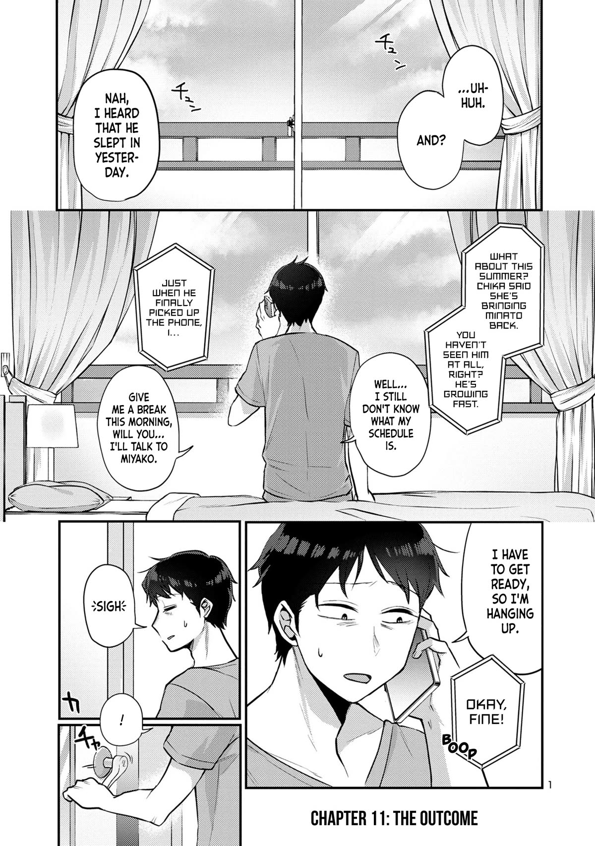"Welcome Home, Papa" Chapter 11 page 1 - Chapter 11: The Outcome