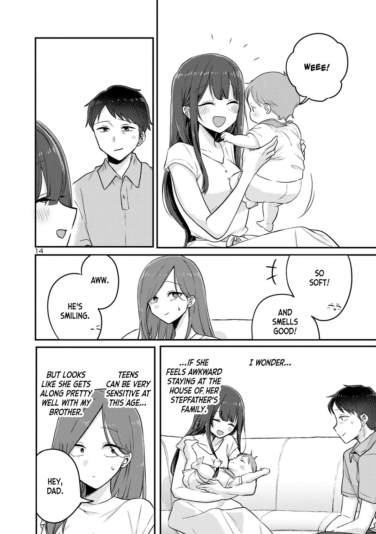 "Welcome Home, Papa" Chapter 13 page 14 - Chapter 13: Homecoming