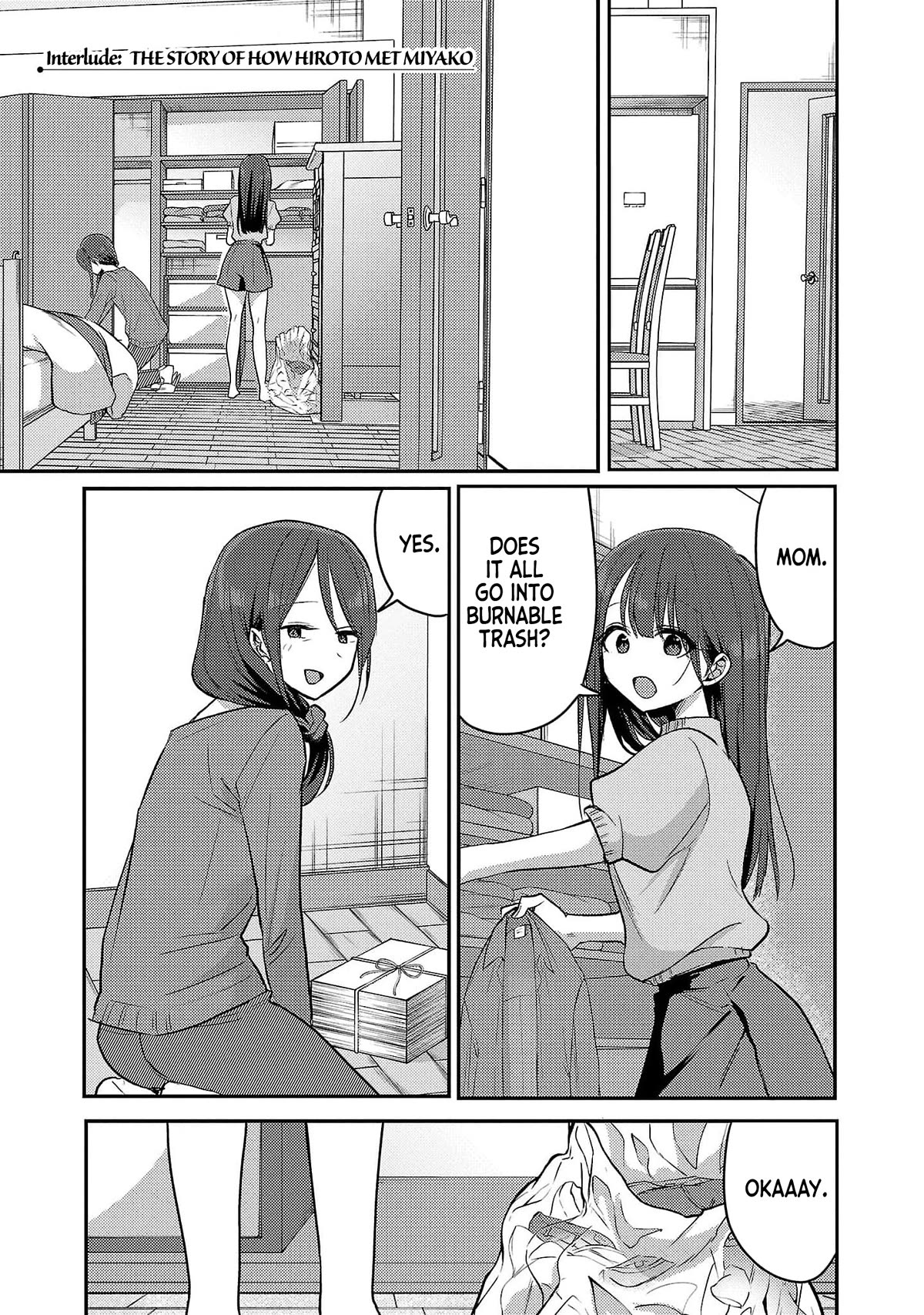 "Welcome Home, Papa" Chapter 14.5 page 1 - Chapter 14.5