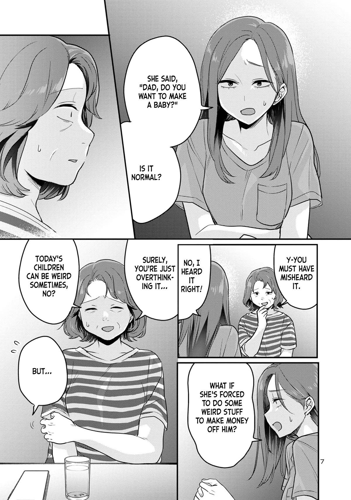 "Welcome Home, Papa" Chapter 14 page 7 - Chapter 14: Suspicion
