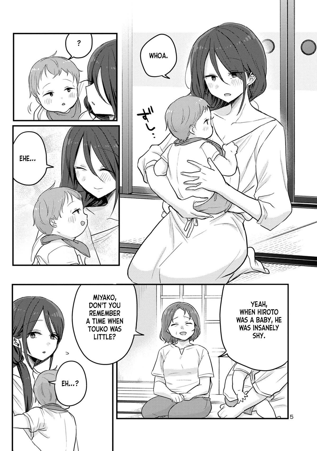 "Welcome Home, Papa" Chapter 15 page 5 - Chapter 15: A Mother's Wish
