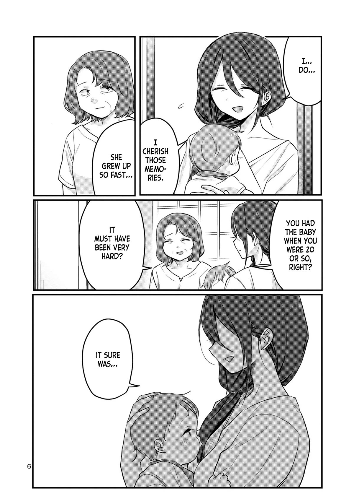 "Welcome Home, Papa" Chapter 15 page 6 - Chapter 15: A Mother's Wish