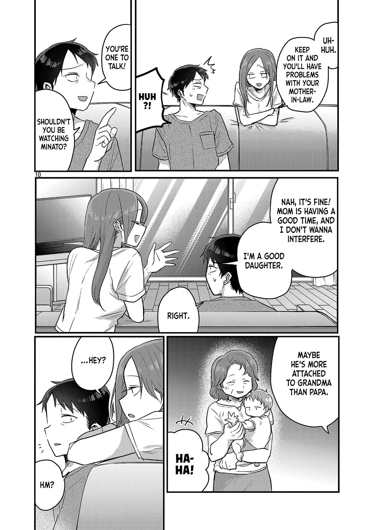 "Welcome Home, Papa" Chapter 16 page 10 - Chapter 16: Siblings