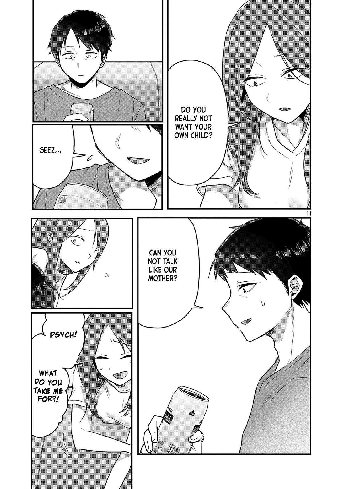 "Welcome Home, Papa" Chapter 16 page 11 - Chapter 16: Siblings
