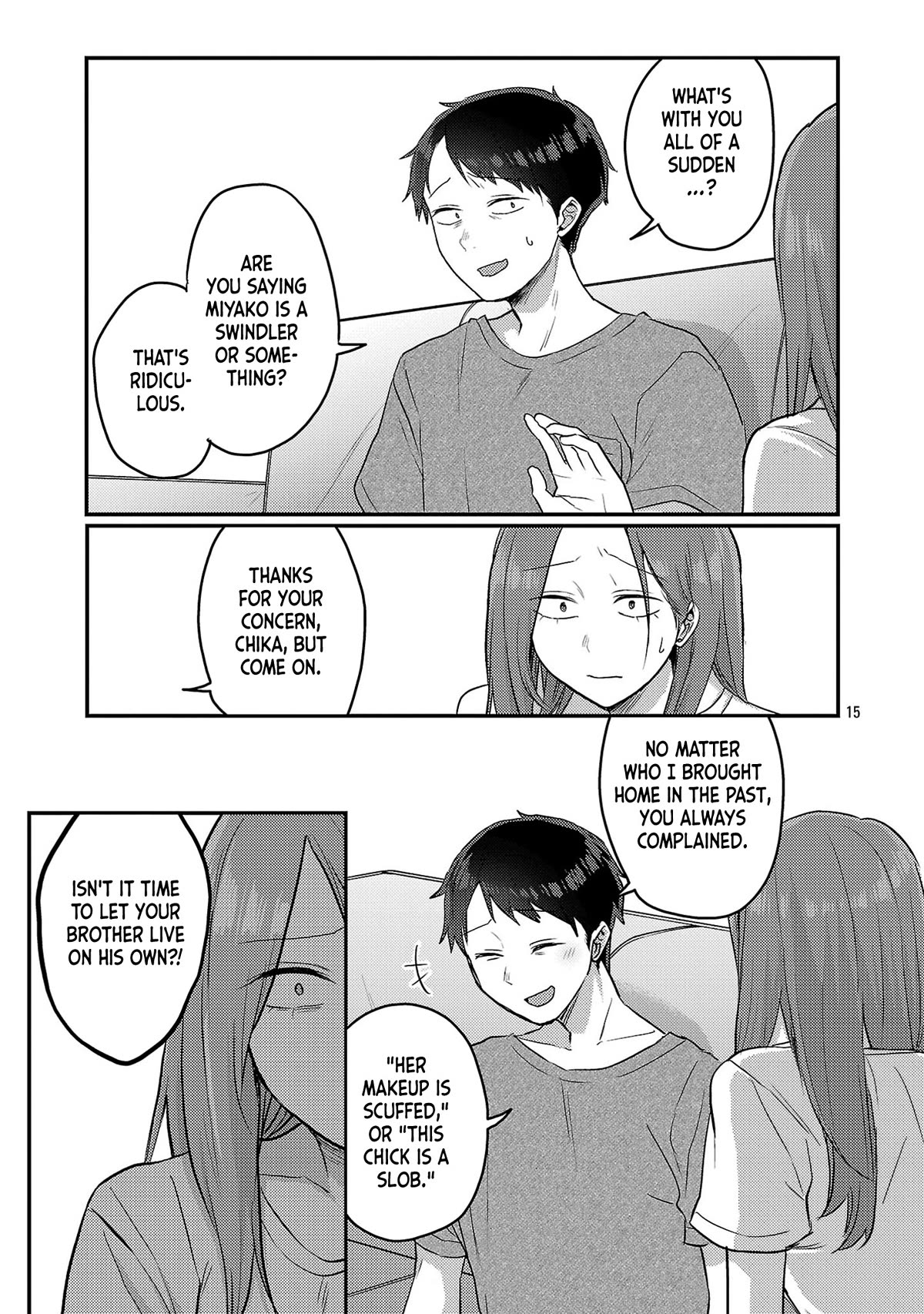 "Welcome Home, Papa" Chapter 16 page 15 - Chapter 16: Siblings
