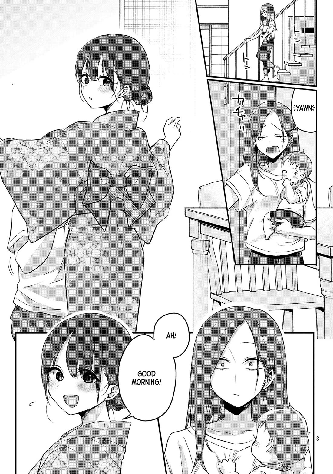 "Welcome Home, Papa" Chapter 17 page 3 - Chapter 17: Summer Festival