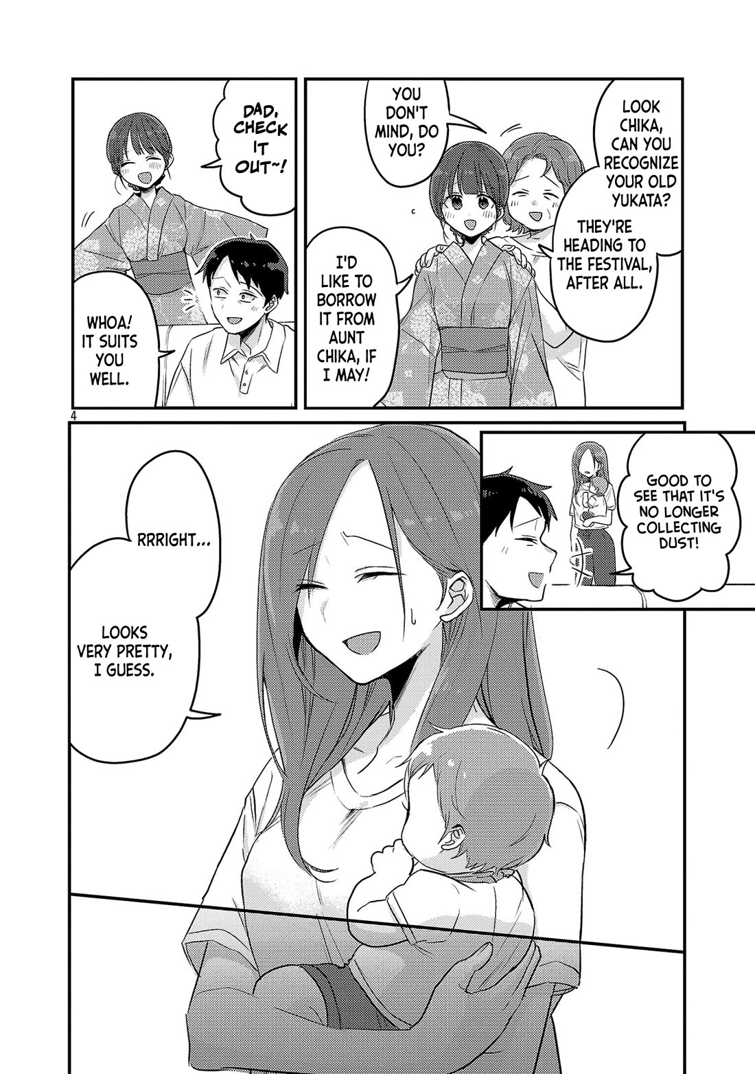"Welcome Home, Papa" Chapter 17 page 4 - Chapter 17: Summer Festival