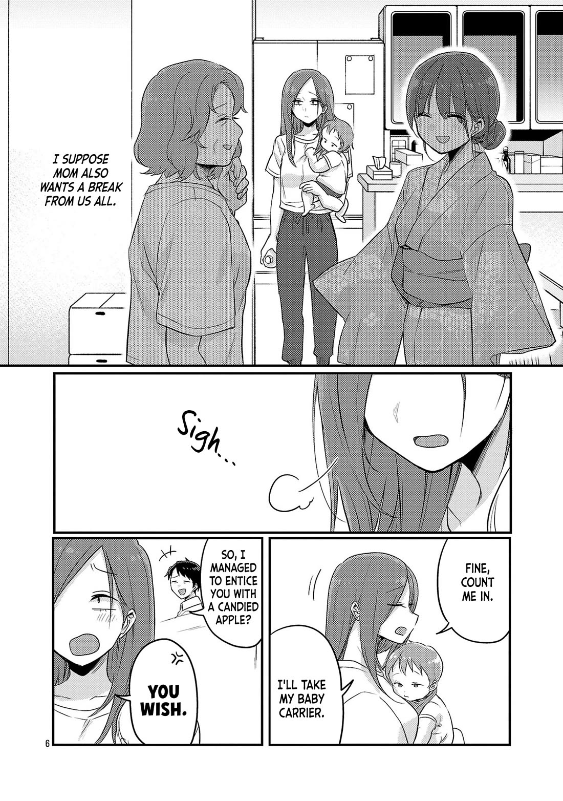 "Welcome Home, Papa" Chapter 17 page 6 - Chapter 17: Summer Festival