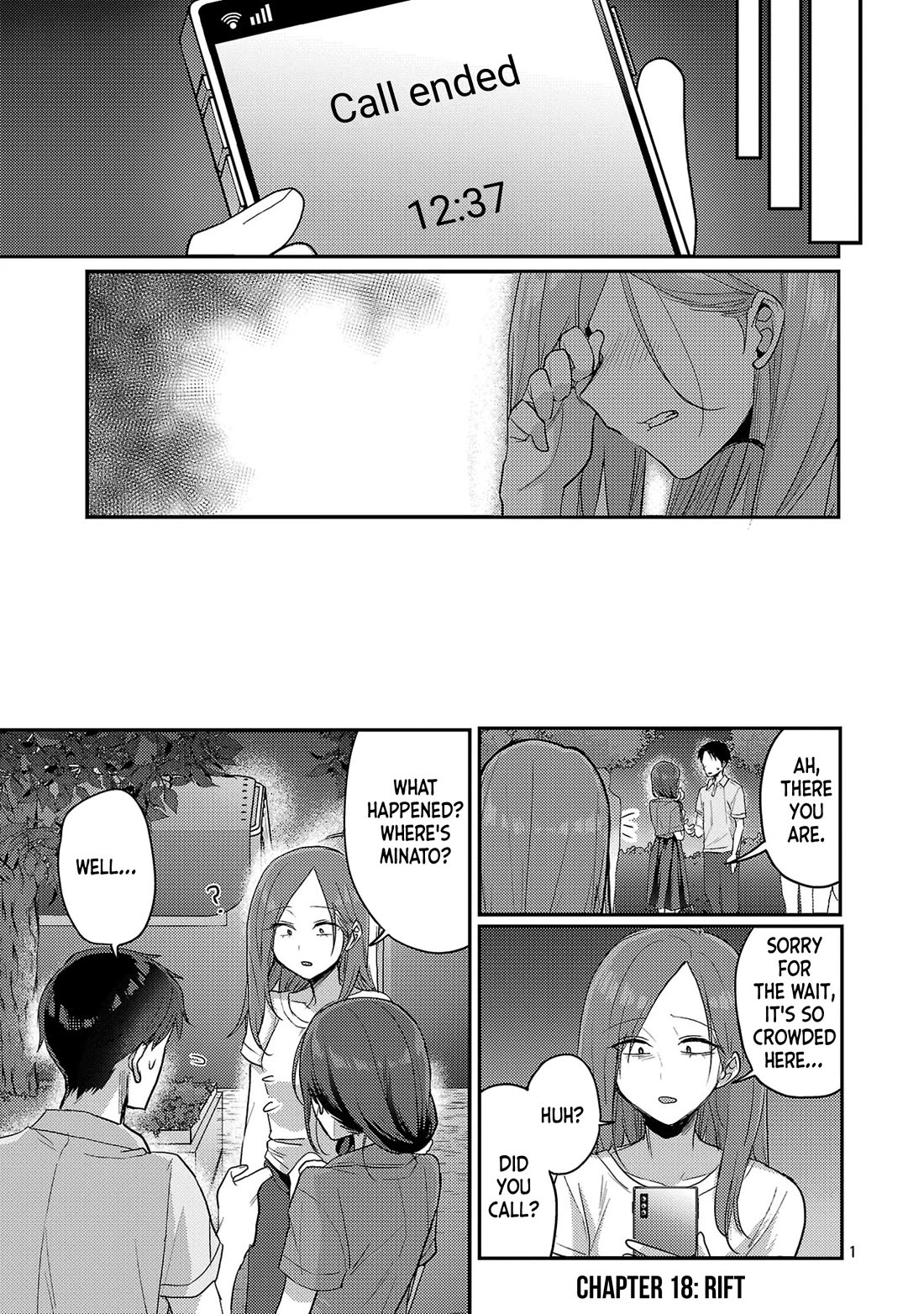 "Welcome Home, Papa" Chapter 18 page 1 - Chapter 18: Rift