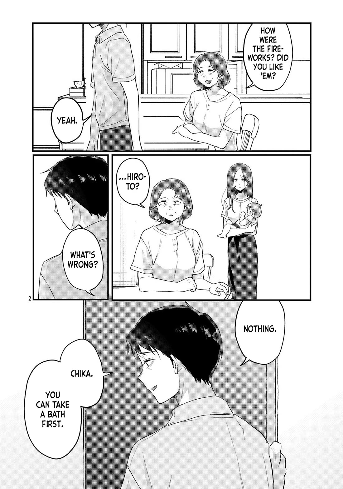 "Welcome Home, Papa" Chapter 19 page 2 - Chapter 19: Discord