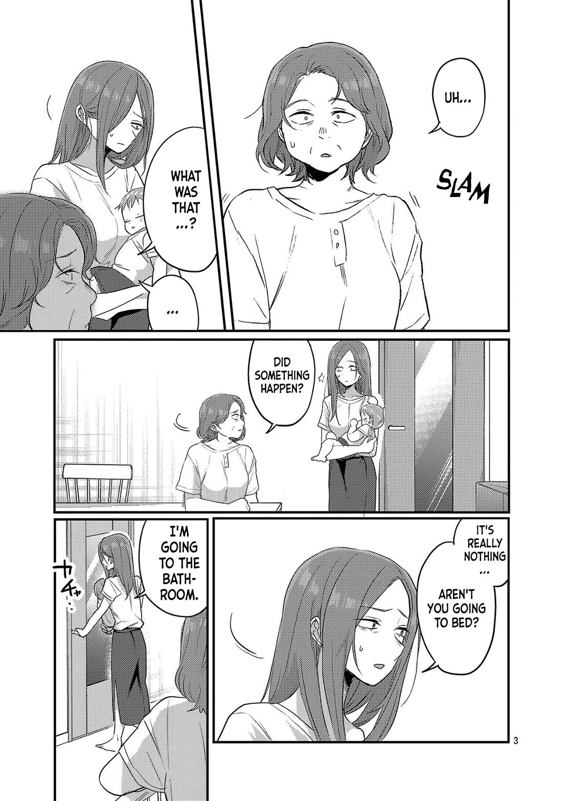 "Welcome Home, Papa" Chapter 19 page 3 - Chapter 19: Discord