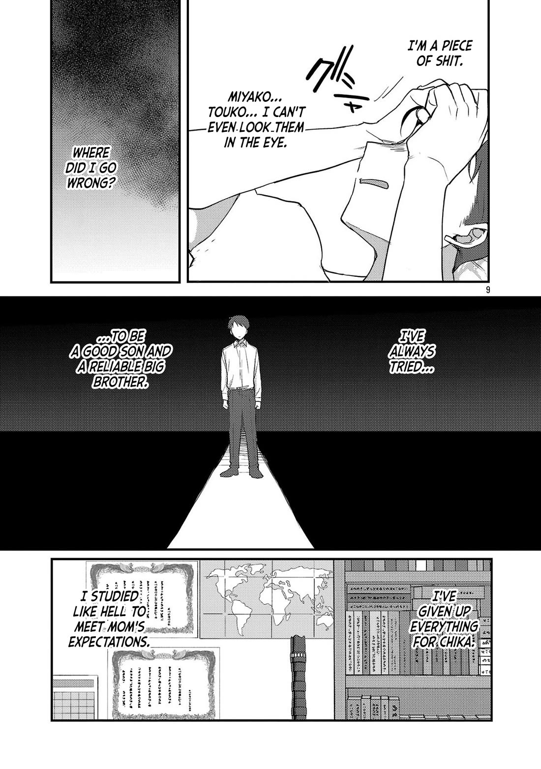 "Welcome Home, Papa" Chapter 19 page 9 - Chapter 19: Discord