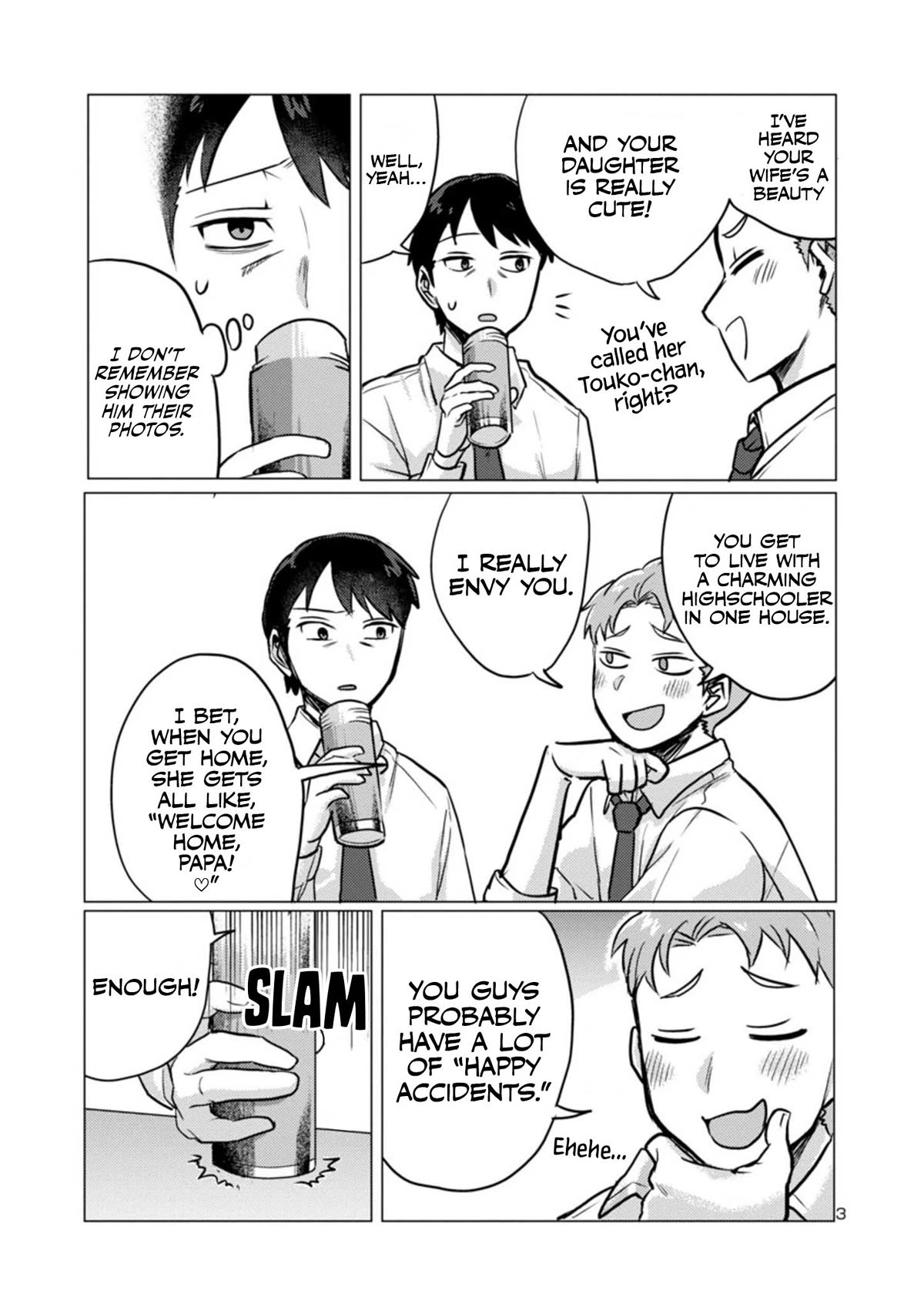 "Welcome Home, Papa" Chapter 2 page 3 - Chapter 2