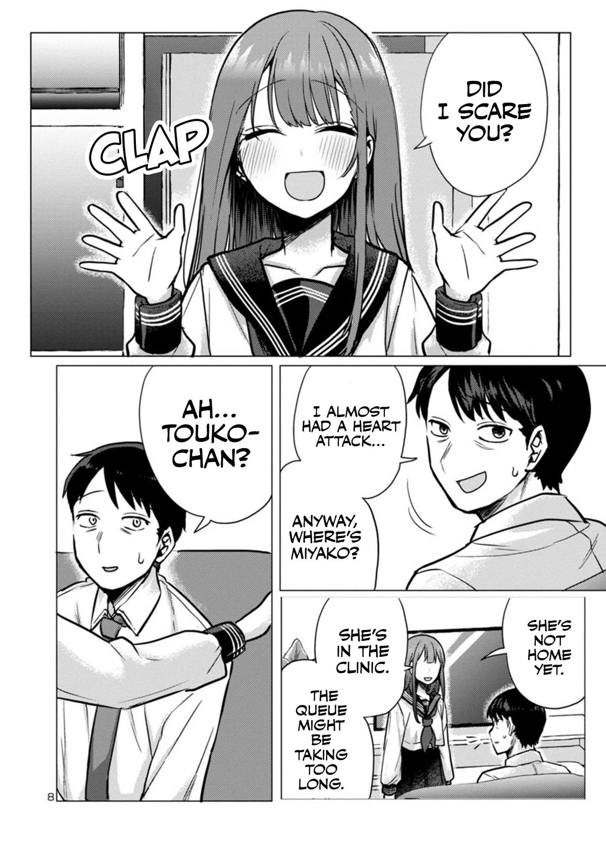 "Welcome Home, Papa" Chapter 2 page 8 - Chapter 2