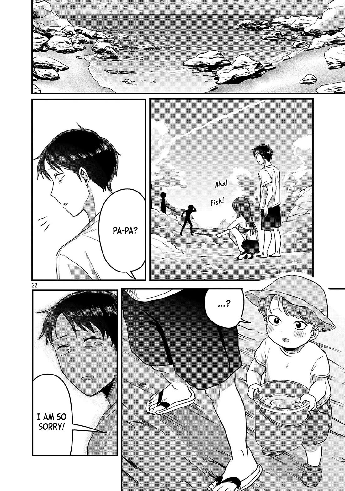 "Welcome Home, Papa" Chapter 21 page 22 - Chapter 21: The Beach