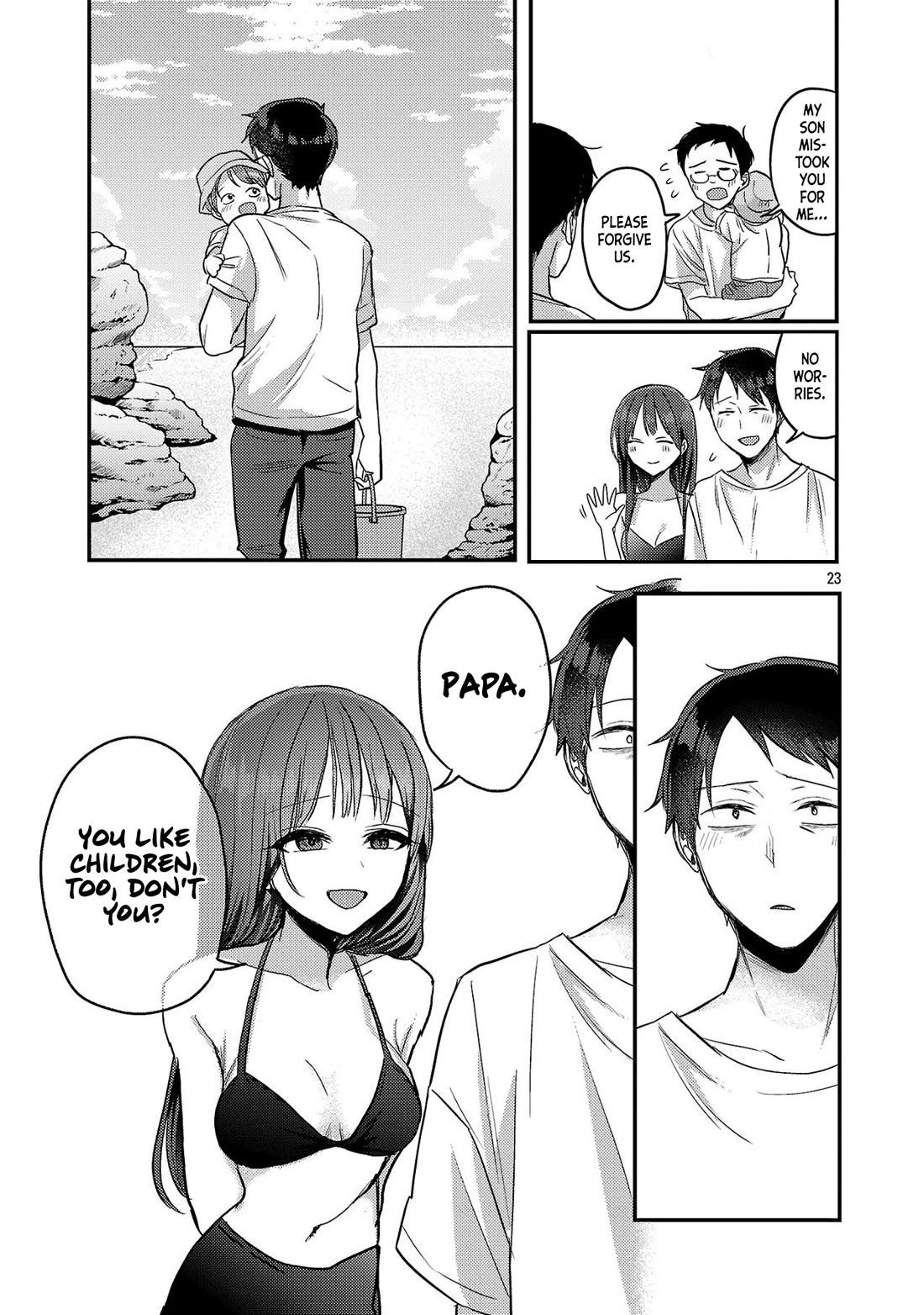 "Welcome Home, Papa" Chapter 21 page 23 - Chapter 21: The Beach