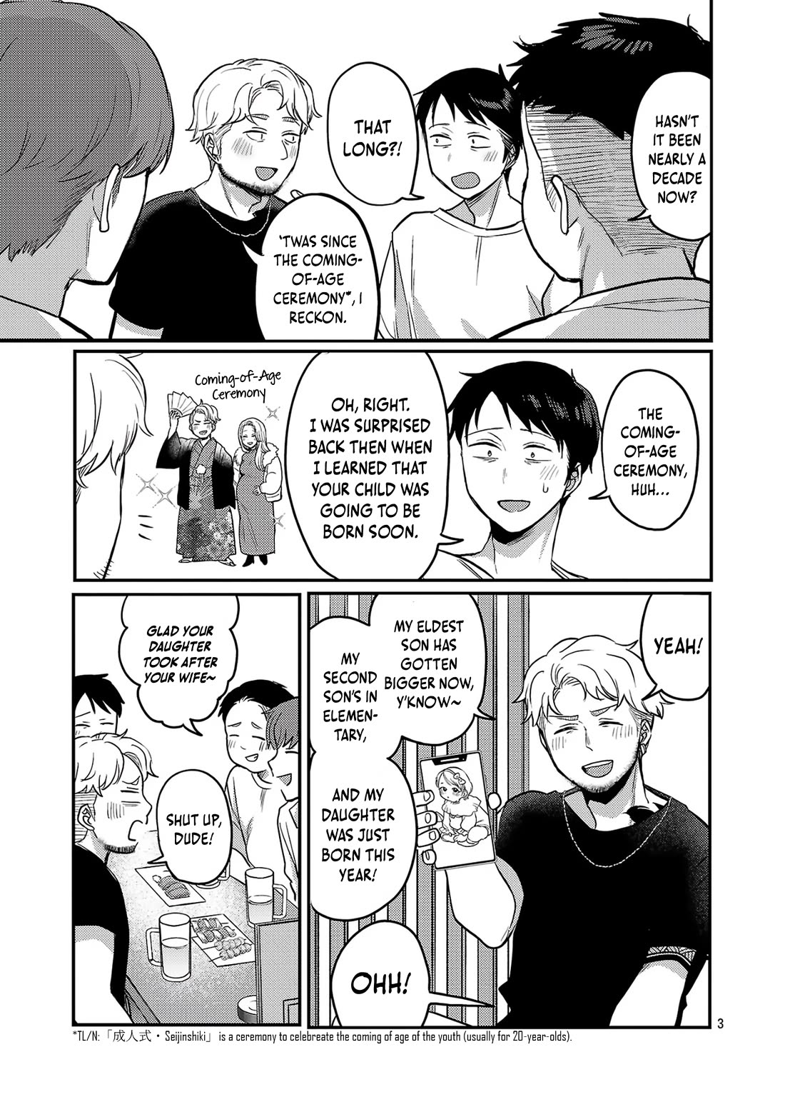 "Welcome Home, Papa" Chapter 22 page 4 - Chapter 22: Old Pals