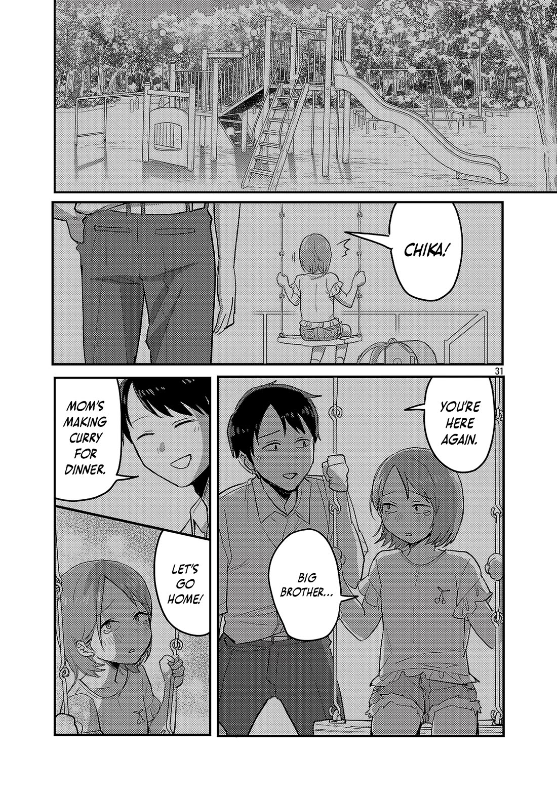 "Welcome Home, Papa" Chapter 24 page 32 - Chapter 24: Running Away