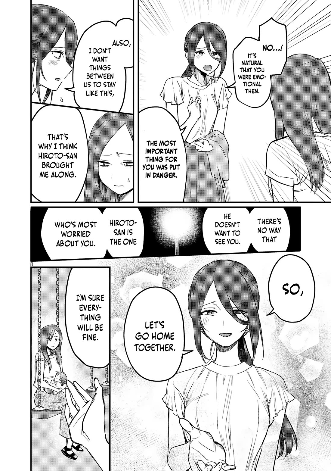 "Welcome Home, Papa" Chapter 25 page 9 - Chapter 25: Sweet Words