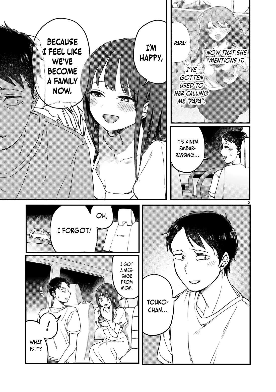 "Welcome Home, Papa" Chapter 26 page 4 - Chapter 26: "Family"
